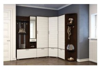 Модульная угловая прихожая Ника (композиция 5)