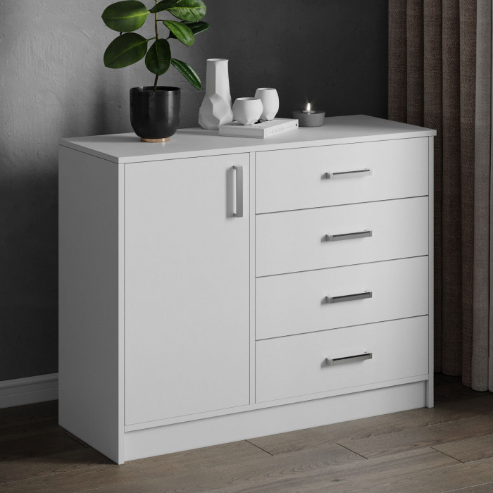 Комод Катрин 6 (1000*830*425) белый