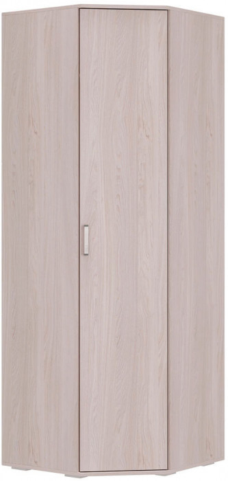 "Белла" шкаф угловой (750х2120х750) ясень белый