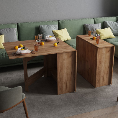 Стол-книжка (750*850*340) (тэкс) дуб крафт табачный