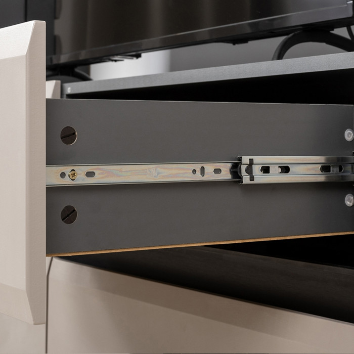 Сидней Комплектация № 050, корпус: антрацит/фасады: МДФ веллюто капучино