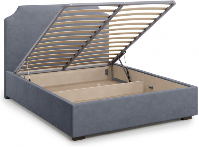 Кровать Izeo 160 с подъемным механизмом, Velutto 32