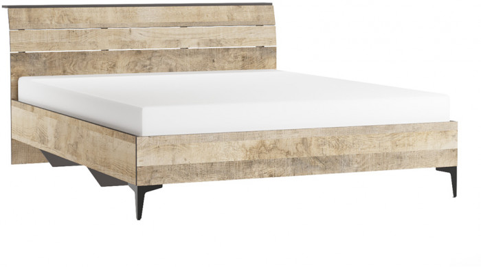 Спальня Денвер. Комплект 1, Графит, Дуб гранж песочный