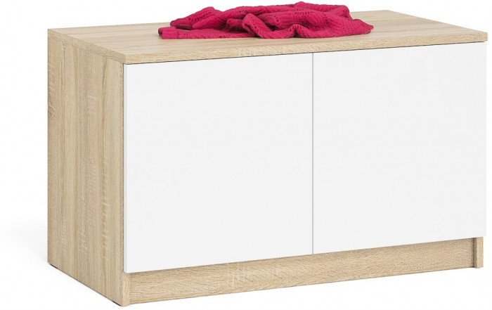 Мори Тумба/антресоль МА900.1, дуб сонома/белый