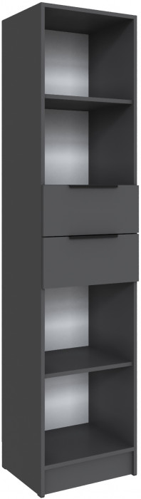 Шкаф Мадрид (0,45), Графит серый