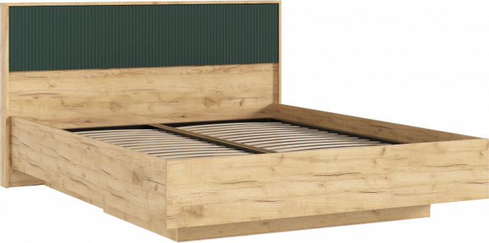 Модульная спальня Марвэл, Дуб крафт/Браш мени грин