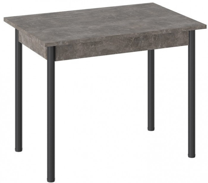 Родос Тип 1 стол с опорой d40 (Белый муар/Дуб Сонома)