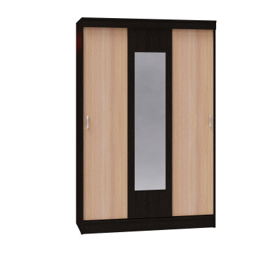 Шкаф-купе Басятэкс венге/дуб молочный