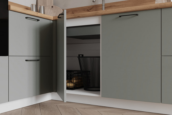 КГ Угловой 1500*2100 (без пм) Эмаль, Олива  Арника РМ