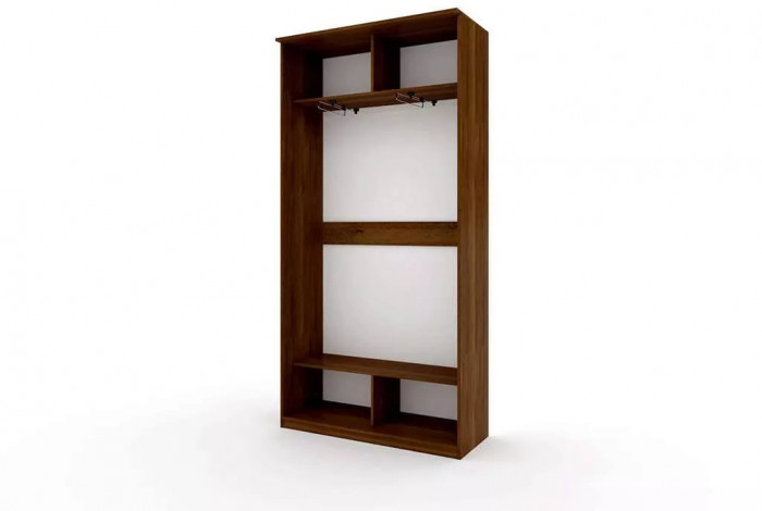 Шкаф купе Модерн 1190х450 2-х дверный фотопечать №1 венге