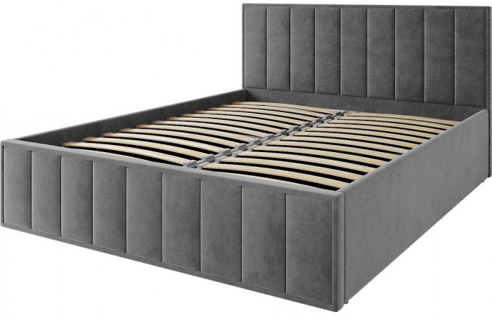 Кровать Лана 160, Синий софт