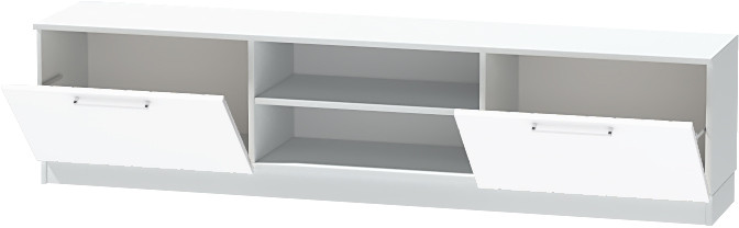 Тумба-2 под ТВ напольная "Иннэс-7", Белый