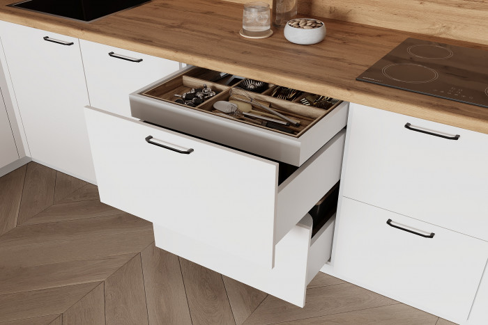 КГ Угловой 1500х3150 (с пм) , Белый софт матовый  Арника РМ в.4