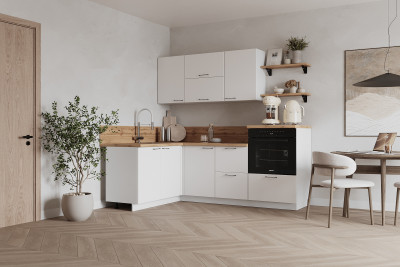 КГ Угловой 1500*2100 (без пм) , Белый софт матовый Арника РМ