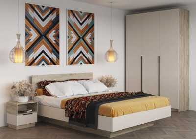 Модульная спальня БОХО, композиция 2