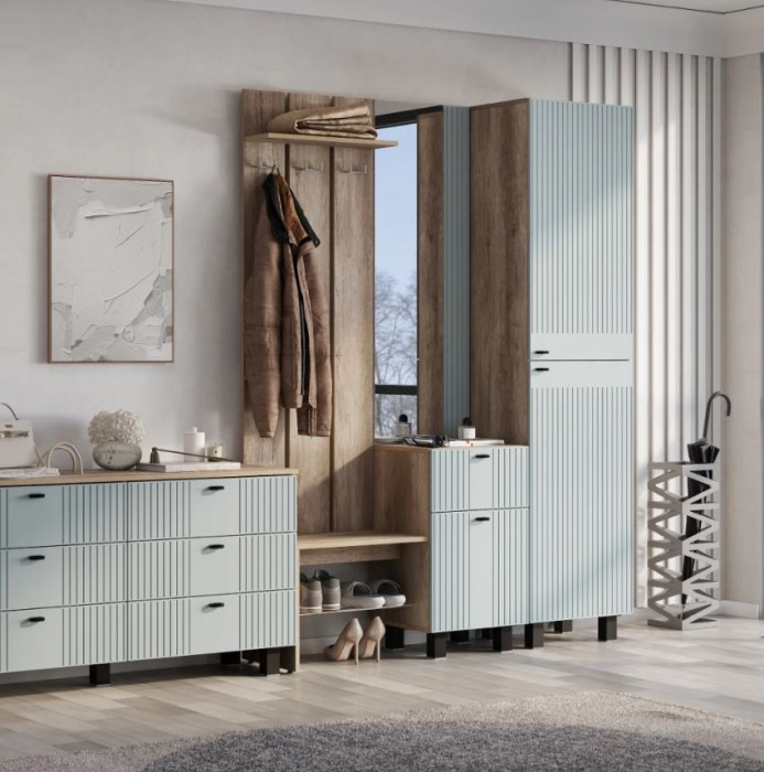 Прихожая "Олива" ПР-04 Дуб каньон/МФ11