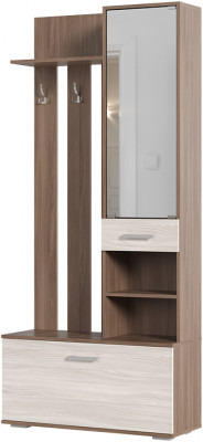 Прихожая &quot;Сорренто&quot; (910*2020*340) шимо темный/шимо светлый