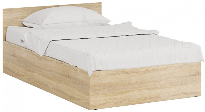 Кровать 1200 + Пенал Стандарт, дуб сонома