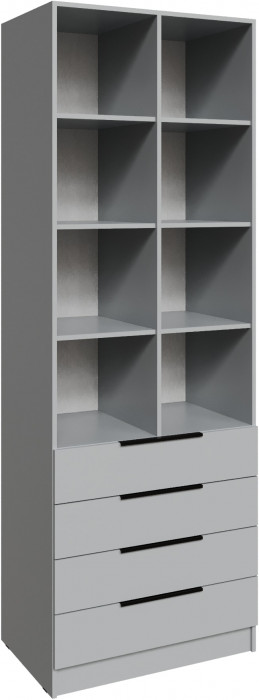 Шкаф Мадрид, композиция 14, Серый камень