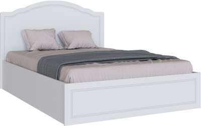 Кровать 1,4 с ортопед. основанием Апполия, Белый/Белый дуб