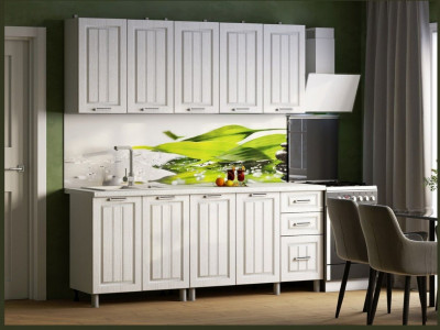 Кухонный гарнитур Луксор 2,0м Клен белый