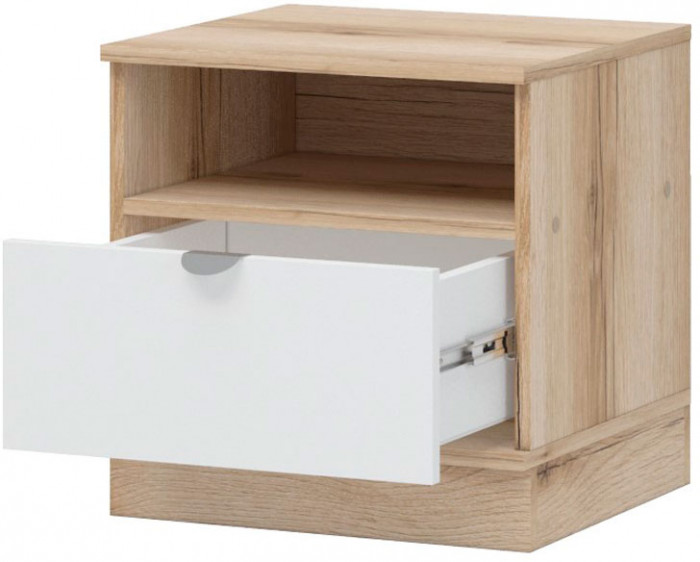 Юкки ТБ1Я-450 Тумба Дуб делано/Белый