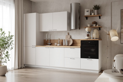 КГ 3000 ПВХ, Белый софт матовый Арника РМ в.11