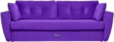 Диван-кровать Амстердам Люкс, 160х195, еврокнижка, независимый пружинный блок, велюр, фиолетовый