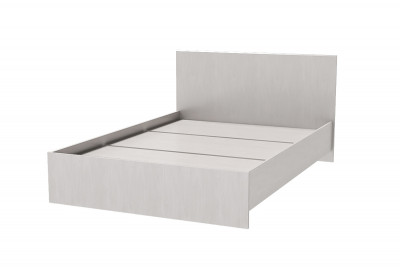 Кровать арт.017 (Настил) 1,4м, Ясень Анкор светлый (Скос)