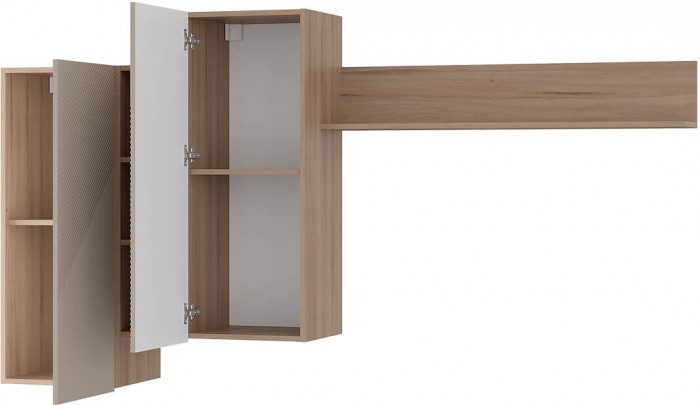 "Эмилия" ГМ-12 гостиный модуль Дуб смоки/Айриш (MF03)