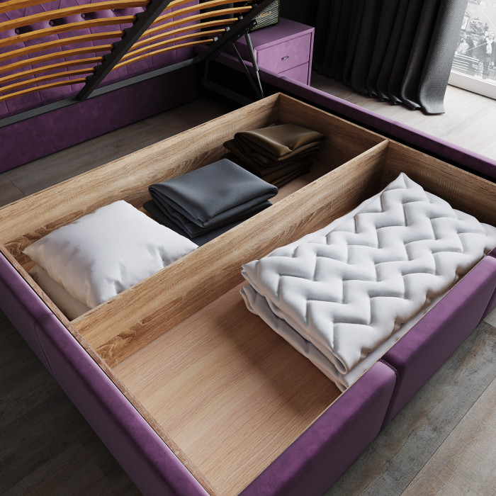 Октавия Кровать интерьерная 900 бежевый ромб, ПМ