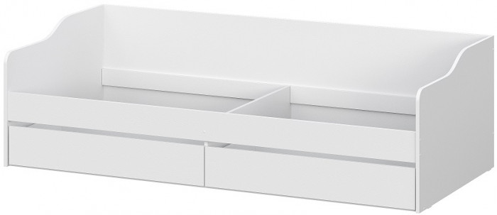 Кровать детская с основанием КР 2, Белый