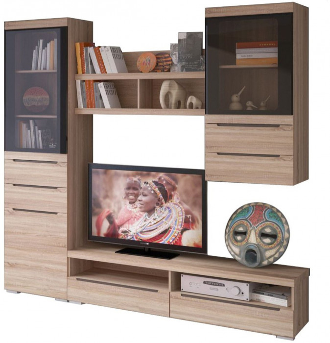 Гостиная Эколь Вариант №3 (Венге шоколад)