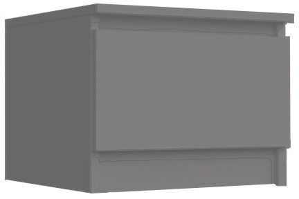 Модульная спальня Челси, комплектация 1 (Графит, Графит)