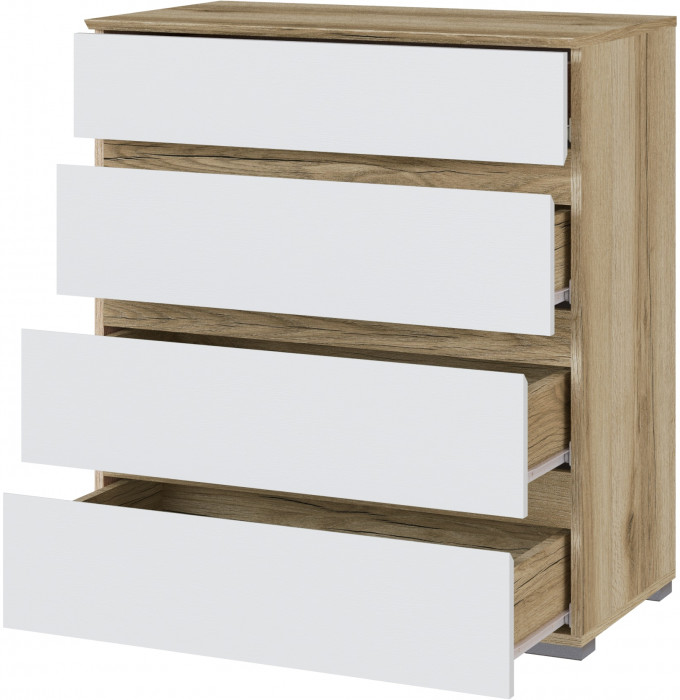 Плейона Комод делано/белый