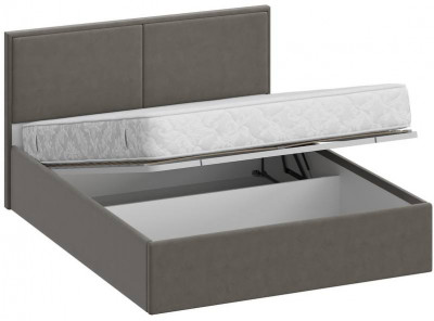 Кровать 120 с подъемным механизмом КРП-430-М-12, Микровелюр Zeekr-55