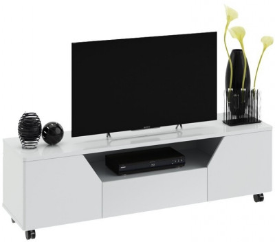 Diamond Тумба ТВ тип 4 (Белый глянец)