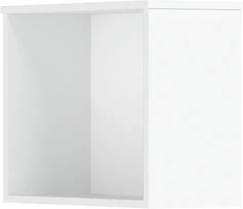 Норд Композиция Шкафов с антресолями + Терминал, Белый глянец/Белый