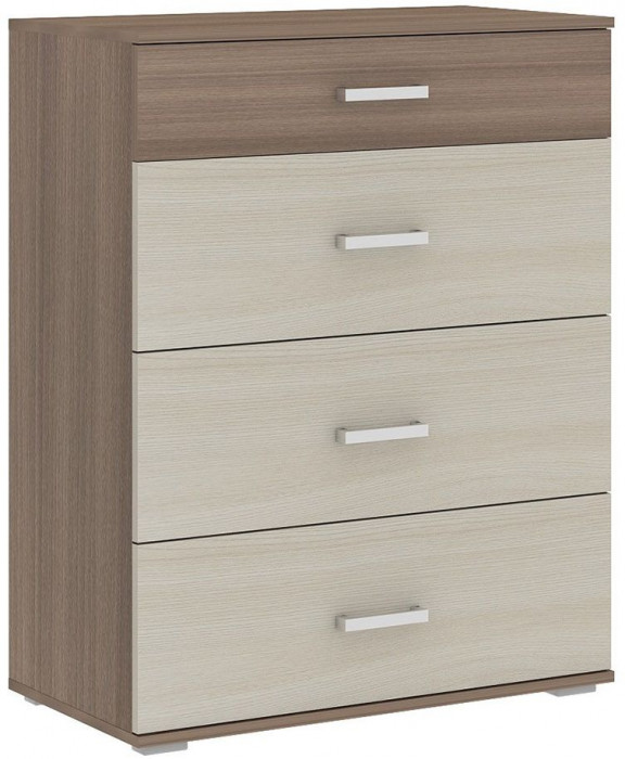 NEXT 40-2 Комод Ясень Шимо темный / Ясень Шимо светлый