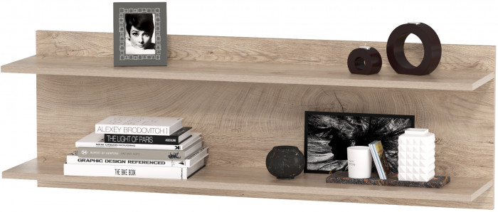 Бостон № 05, дуб эндгрейн элегантный/фасады МДФ милк рикамо софт