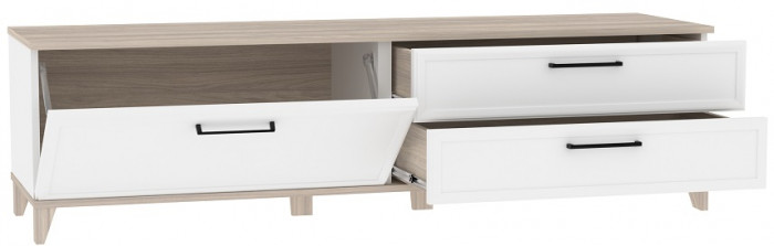 Тумба под телевизор Аурелио 3, белый