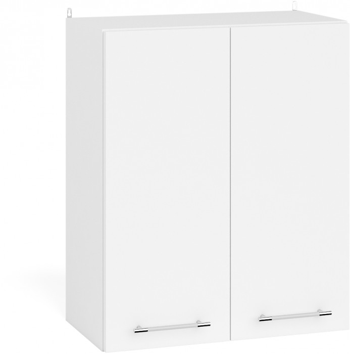 Кухня Мебель--24 ШВ600 Шкаф 60 см., цвет корпус белый/фасад ДСП белый, ШхГхВ 60х32х72 см.