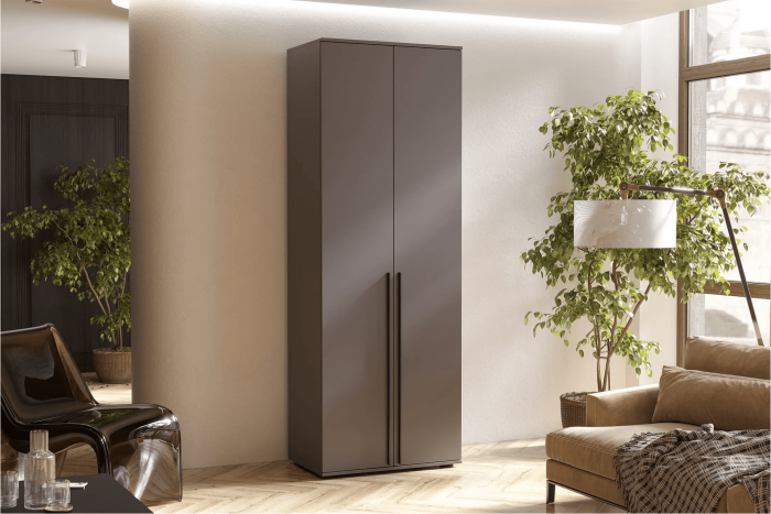 Норд Шкаф двухстворчатый 800 Дуб Крафт