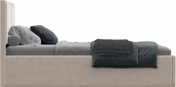 Кровать 160 с подъемным механизмом КРП-430-М-16, Микровелюр Zeekr-3