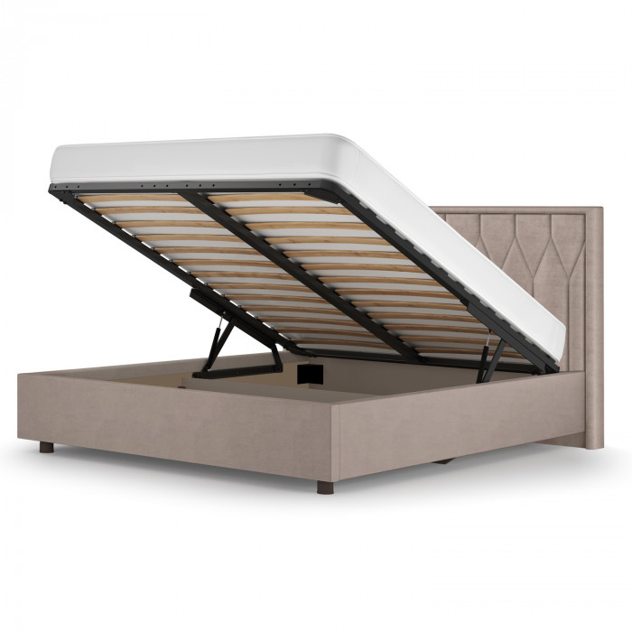 Кровать-10М с подъёмным основанием 1400 какао