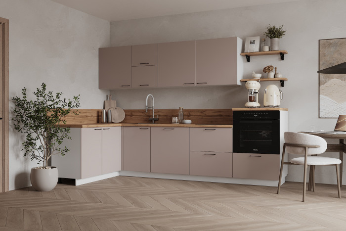 КГ Угловой 1500х2850 (с пм) , Магнолия  Арника РМ