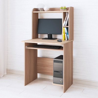 Стол компьютерный Грета-1 (700*1300*600) ясень шимо/дуб сонома