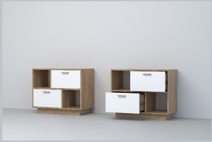 Эго Тумба Т-1 ПД (Камень Темный/Дуб Крафт Золотой)