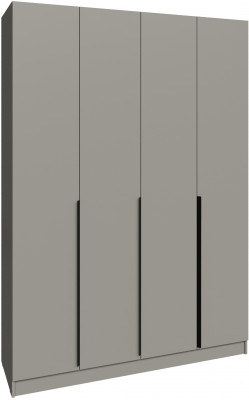 Шкаф Мадрид (1,6) с 6 ящ. внутри без зеркала, Мокко