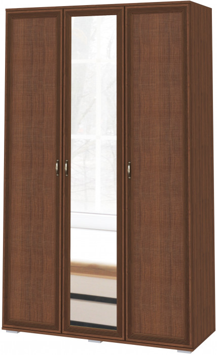 Ливорно Шкаф 3-х ств. ЛШ-24 орех донской